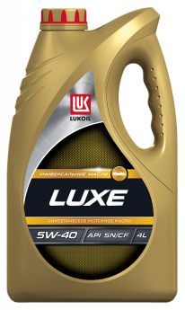 LUKOIL LUXE, SYNTHETIC SAE 5W-40, API SN/CF
